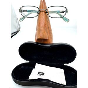 Vera Wang Eyeglasses CLEAR (not sunglasses) Small Size with Clamshell Case